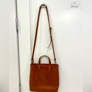 Madewell Zip-top Transport Crossbody with extra strap